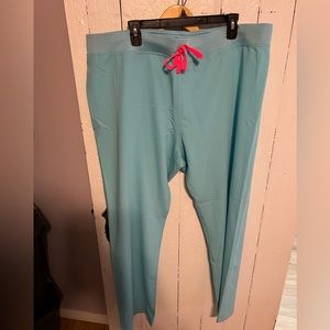 Livingston Basic Scrub Pants Limited Edition Neon Blue XXL